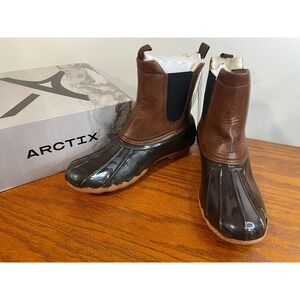 Arctix McKenzie Duck Boots Waterproof‎ Insulated Muck Barn Chore Rain Brown 6